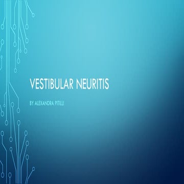 Vestibular neuritis