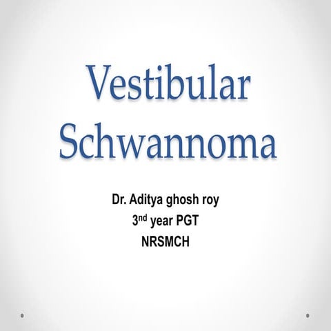 Vestibular schwannoma chiru
