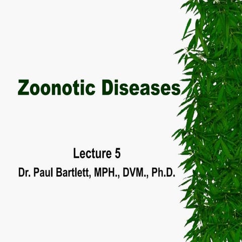 zoonotic disease .ppt