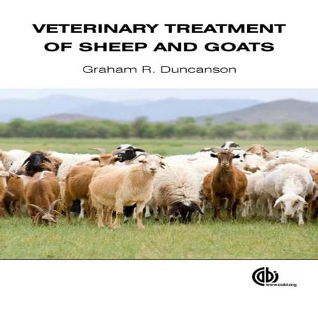 Veterinary treatment of sheep and goat