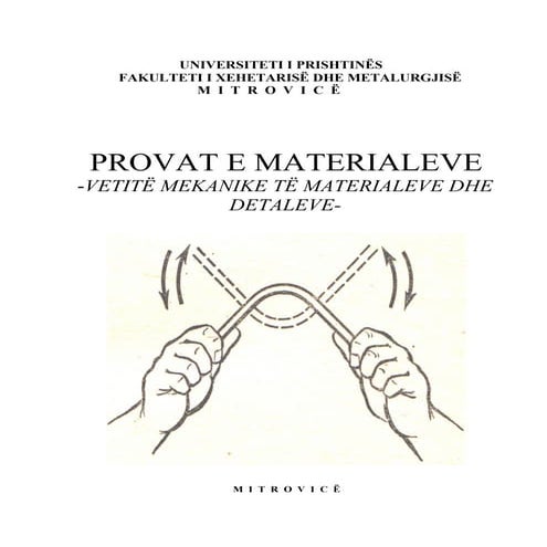 Vetitë mekanike të materialeve dhe detaleve-Përkthim | DOC