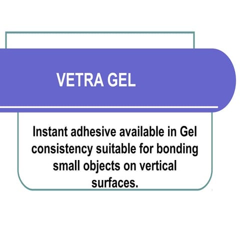 Vetra gel | PPT
