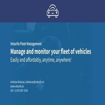 Veturilo fleet management