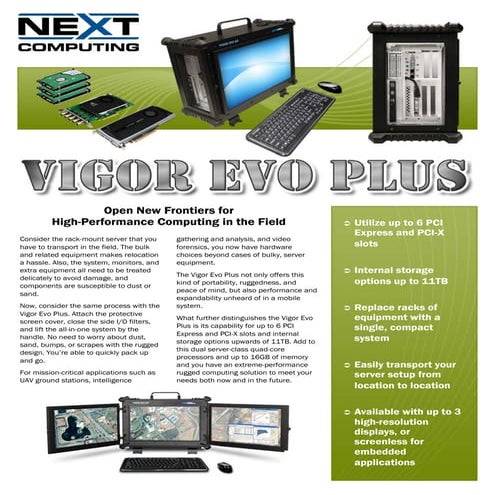 Vigor Evo Plus