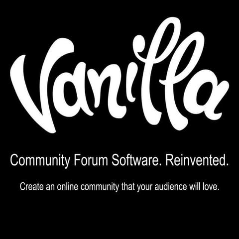 ForumCon: Vanilla Forums