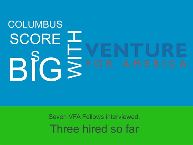 Columbus Scores Big w/ VFA
