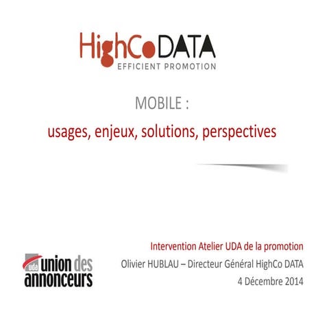 Vf highcodata pour uda 4 decembre 2014