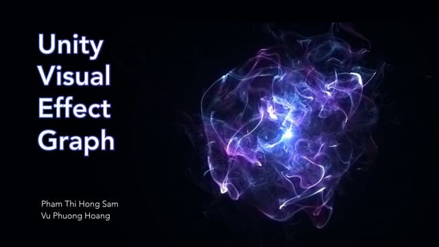 Unity Visual Effect Graph | PDF