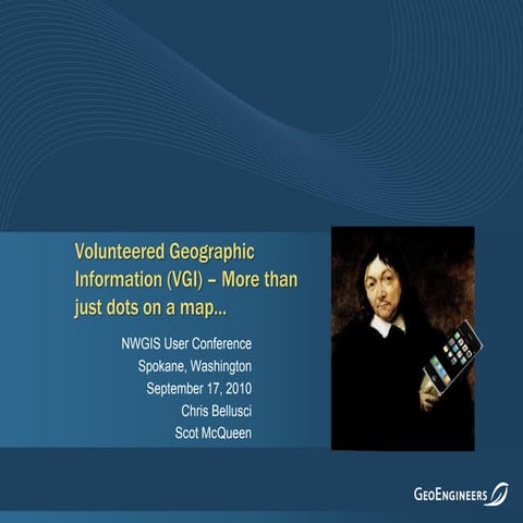 VGI - More Than Points On A Map