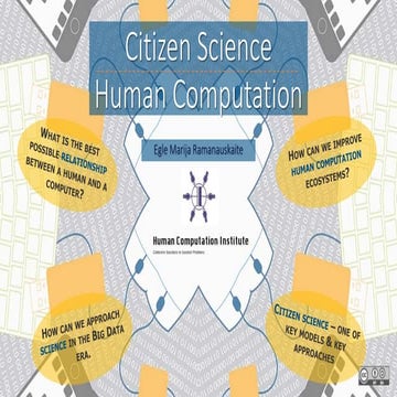 Citizen Science / Human Computation (Vilnius Girls Code)