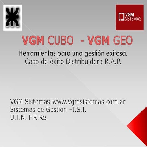 VGM Cube    VGM Geo