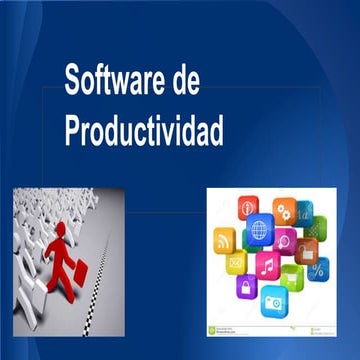 Software de productividad