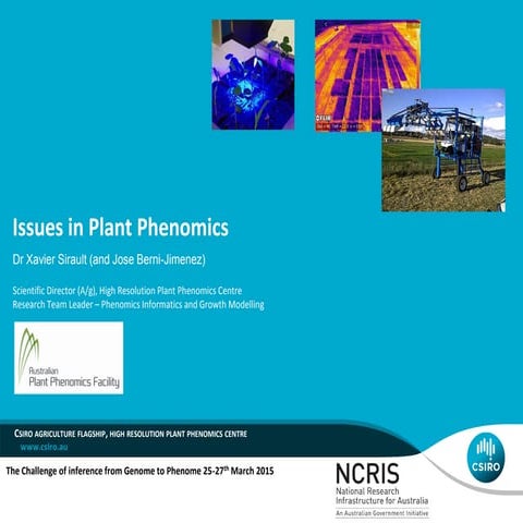 The Challenge of Inference from Genome to Phenome