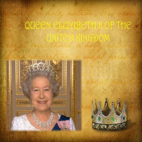 Queen Elizabeth Keynote Presentation--ENGL 323 | PDF