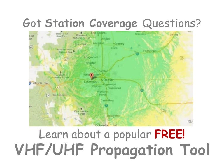VHF UHF Radio Propagation Coverage Tool