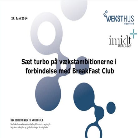 Væksthus Midtjylland INCUBA 2014