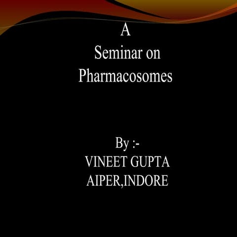 pharmacosome