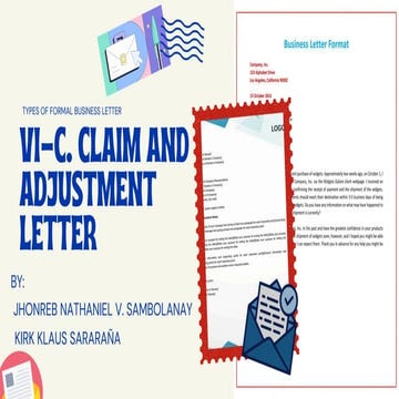 Letters of Complaint | PPTX