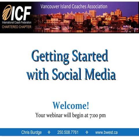 Vancouver Island Coaches Association - Social Media Webinar