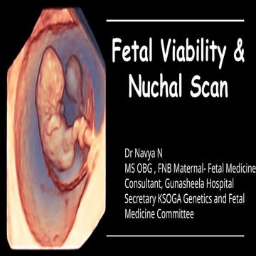 Viability and NT scan.pptx for ksoga in 2022 | PPTX