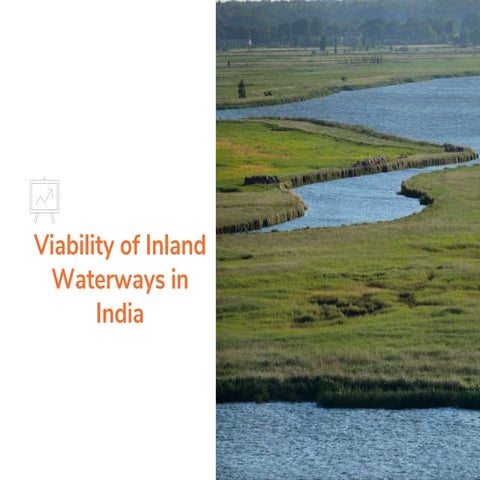 Viability of inland waterways in india