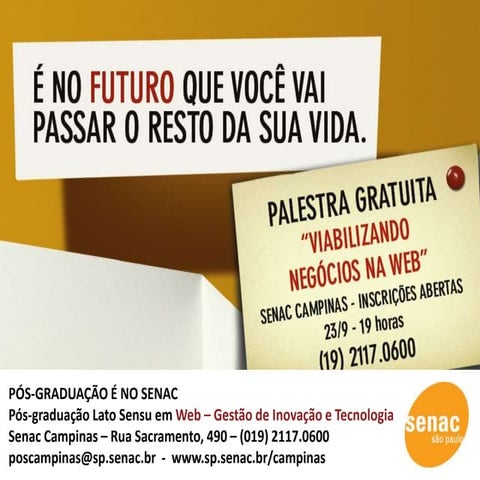 Viabilizando Negócios na Web