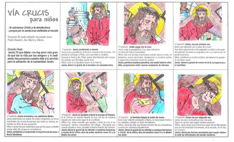Vía Crucis para niños