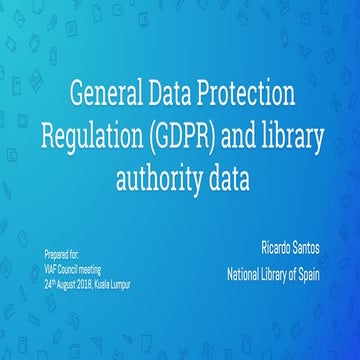 VIAF GDPR