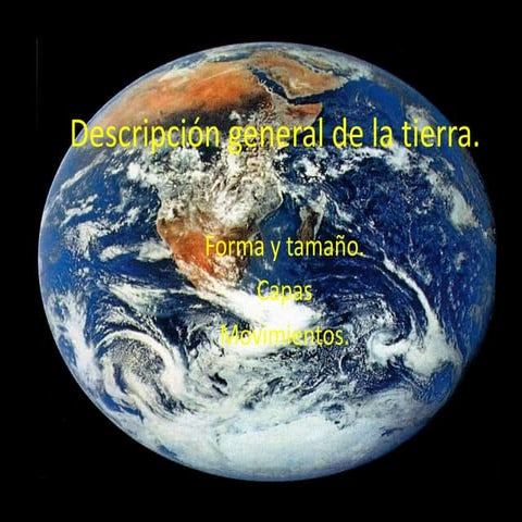 La Tierra Y Sus Nombres | PPT