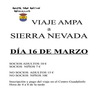 Viaje a sierra nevada