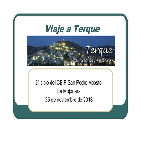 Viaje a Terque