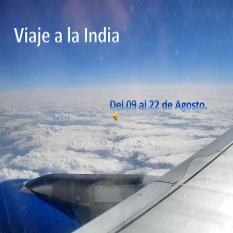Viaje india 1