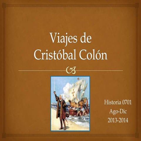 Viajes de Colon
