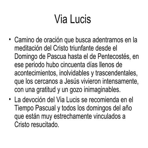 Via lucis