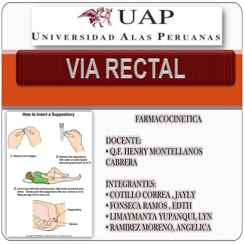 Via rectal | PPTX
