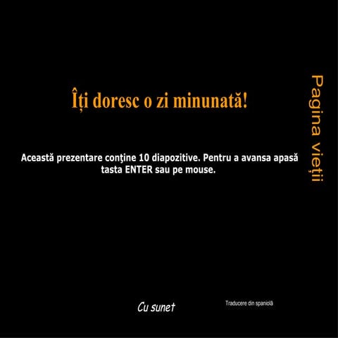 Viata .Ne Invata !Suuperb