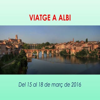Viatge a albi 2016