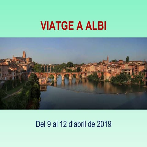 Viatge a Albi 2019
