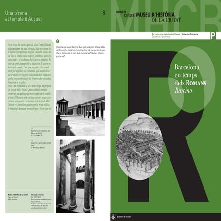 Viatge A Barcino Dossier Romans P 2ed