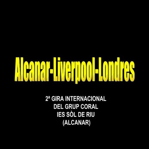 Viatge Coral Liverpool