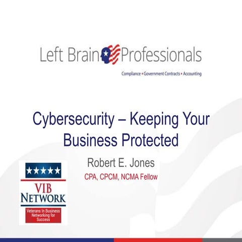 Cybersecurity - Keeping Your Business Protected