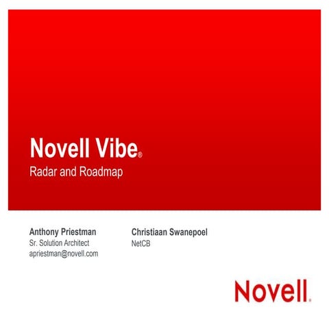 GWAVACon 2013: Vibe Hudson and NetCB Success Story 2