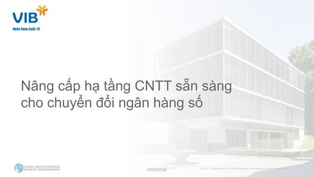 [Cisco Connect 2018 - Vietnam] Vib nang cap ha tang cntt san sang cho chuyen ...