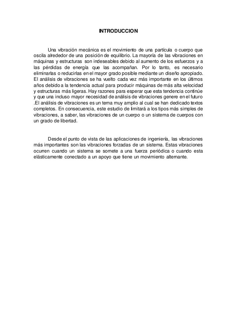 Vibración forzada periódica