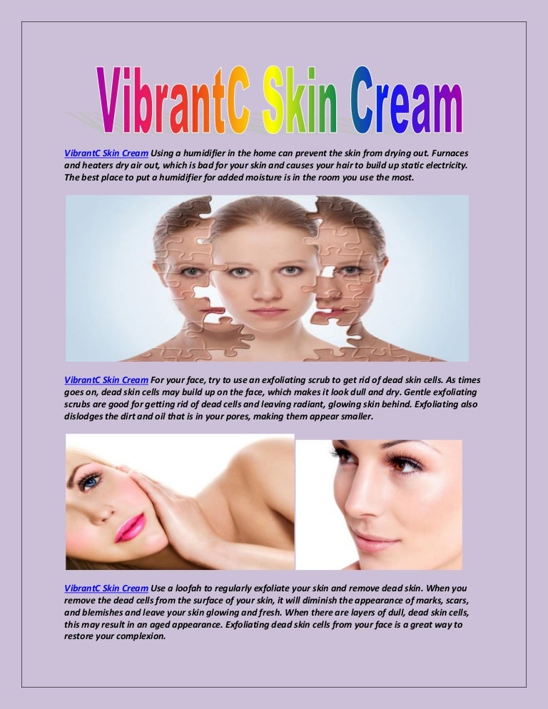 Http Www Healthtalked Com Vibrant C Skin Cream