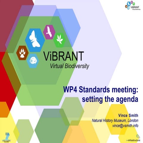 Setting the agenda for ViBRANT WP4