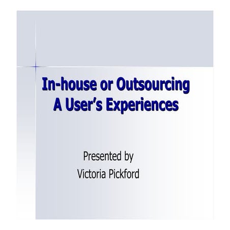 The benefits of in-house payroll over outsourced: A user's experience