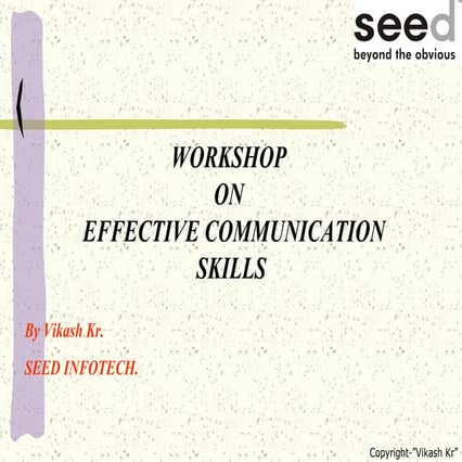 Communication Skill