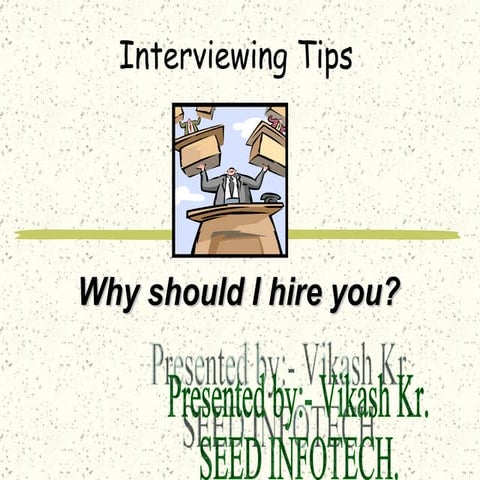 Interview Ppt