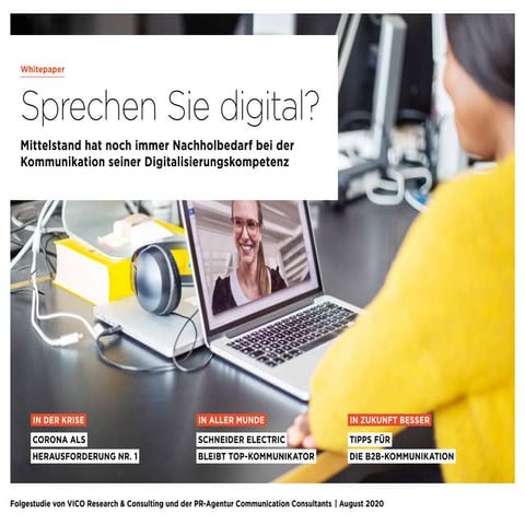 Sprechen Sie digital? - Mittelstand hat noch immer Nachholbedarf bei der Komm...